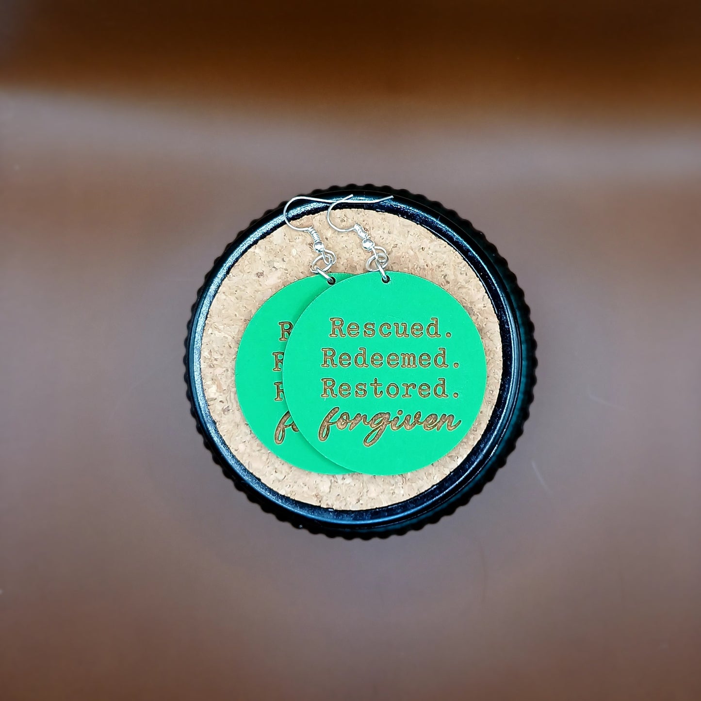 Rescued Redeemed Restored Green