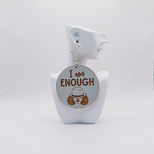 I am Enough Grey