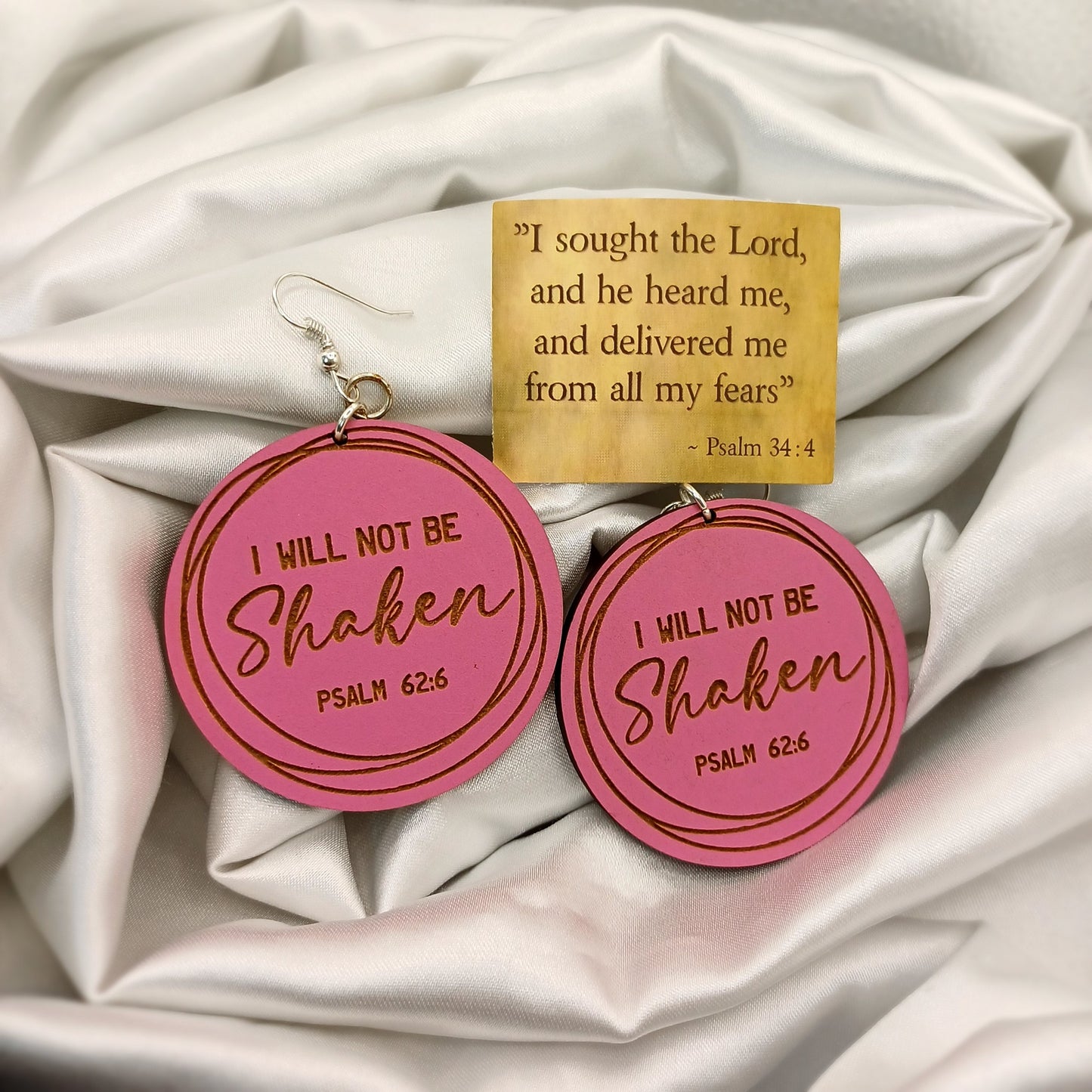 I Will Not Be SHAKEN Pink
